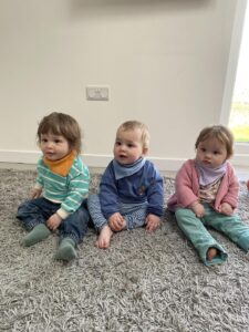 2 weeks before their 1st birthday